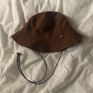 TNA Drawcord Bucket Hat in Epicurian Brown 🤎 Size M/L. BNWT 🏷️